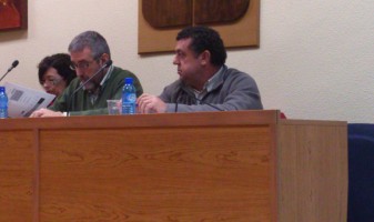 Els regidors de Bloc-Compromís al ple del dijous passat