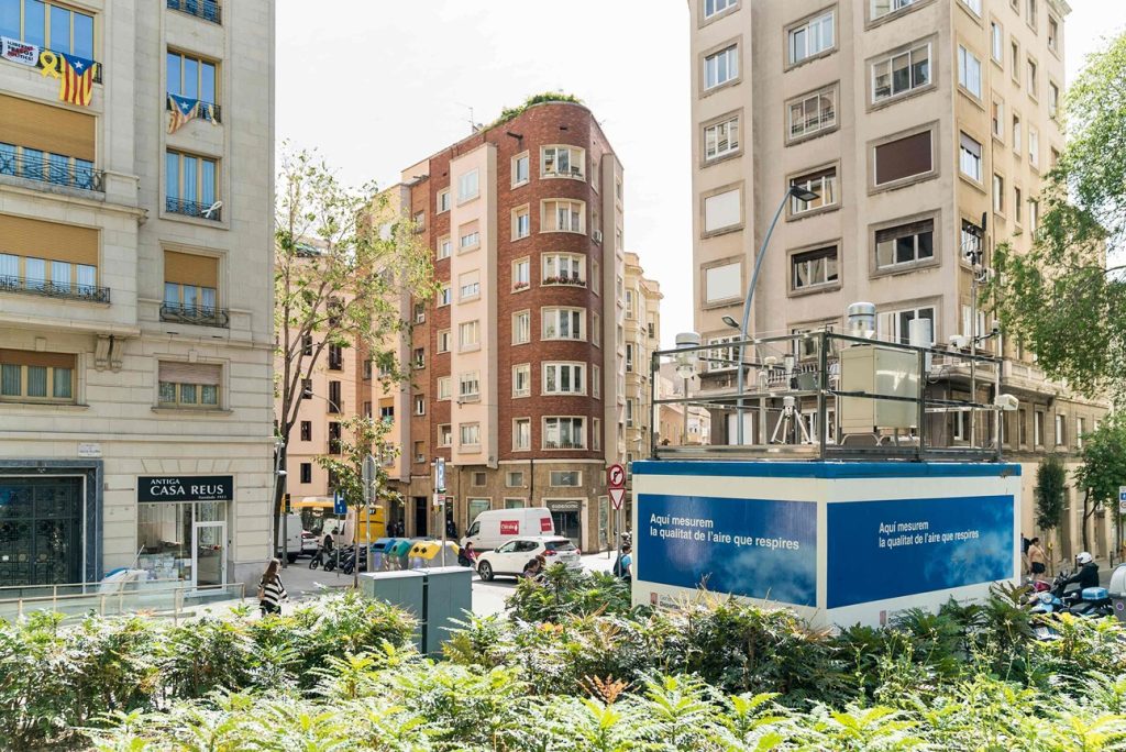 Xarxa de medidors (Font: ajuntament.barcelona.cat)